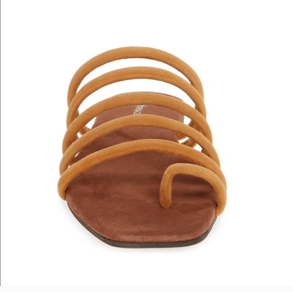 Jeffery Campbell Coniper Flat Sandals Suede Sz 8 - Picture 5 of 9